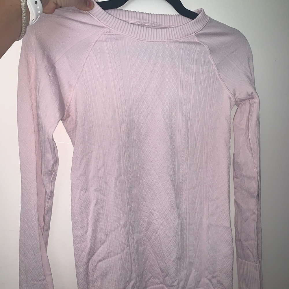 lululemon athletica Pink Long Sleeve Top